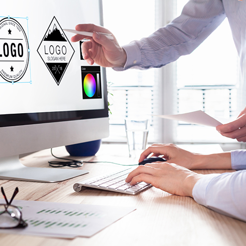 computer logo design