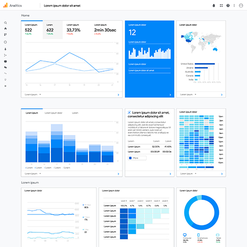 site ranking graphs and tables